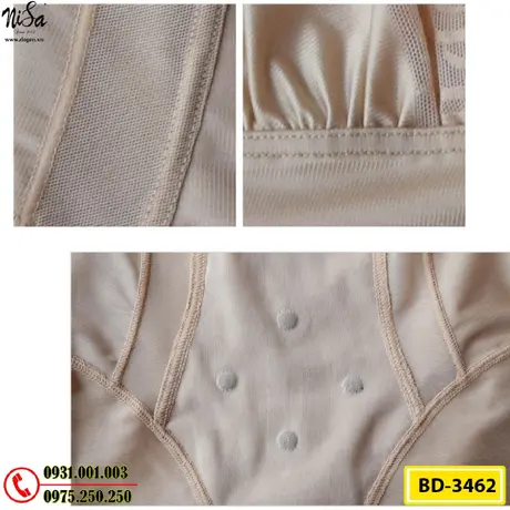 Bộ Đồ Gen Định Hình - Đồ Lót Định Hình Thu Gọn Vòng Eo (Cod: BD-3462)