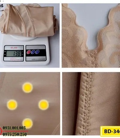 Bộ Đồ Gen Định Hình - Đồ Lót Định Hình Thu Gọn Vòng Eo (Cod: BD-3462)