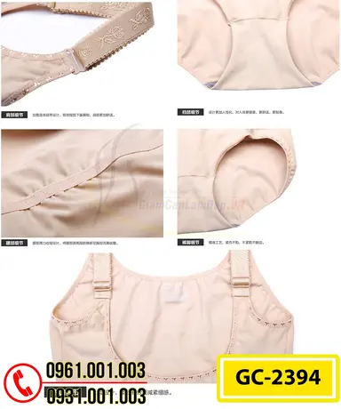 Đồ Lót Gen Định Hình Liền Thân Thu Gọn Vòng Eo (Cod: GC-2393)