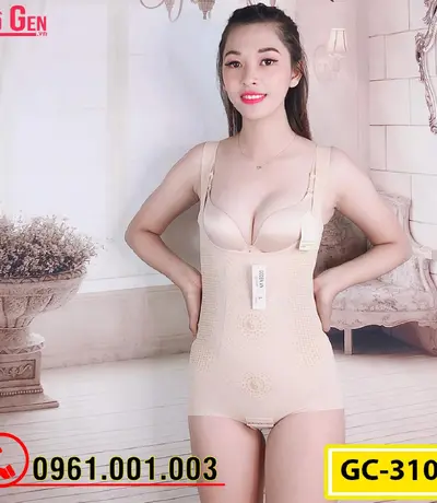 Bộ Đồ Lót Gen Định Hình - Gen Nịt Bụng Thu Gọn Vòng Eo (Cod: GC-3106)
