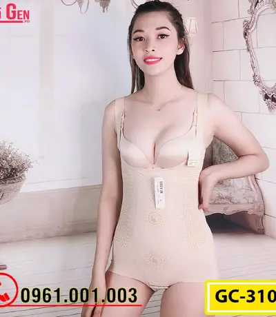 Bộ Đồ Lót Gen Định Hình - Gen Nịt Bụng Thu Gọn Vòng Eo (Cod: GC-3106)