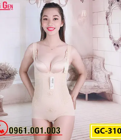 Bộ Đồ Lót Gen Định Hình - Gen Nịt Bụng Thu Gọn Vòng Eo (Cod: GC-3106)