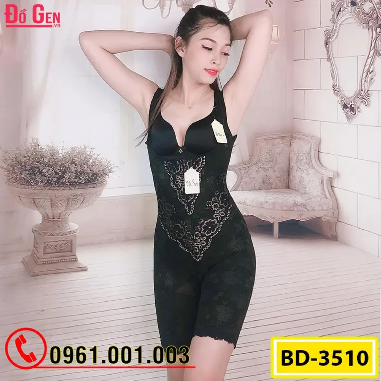Đồ Lót Gen Định Hình - Gen Nịt Bụng Khoe Đường Cong Thon Gọn (Cod: BD-3510)