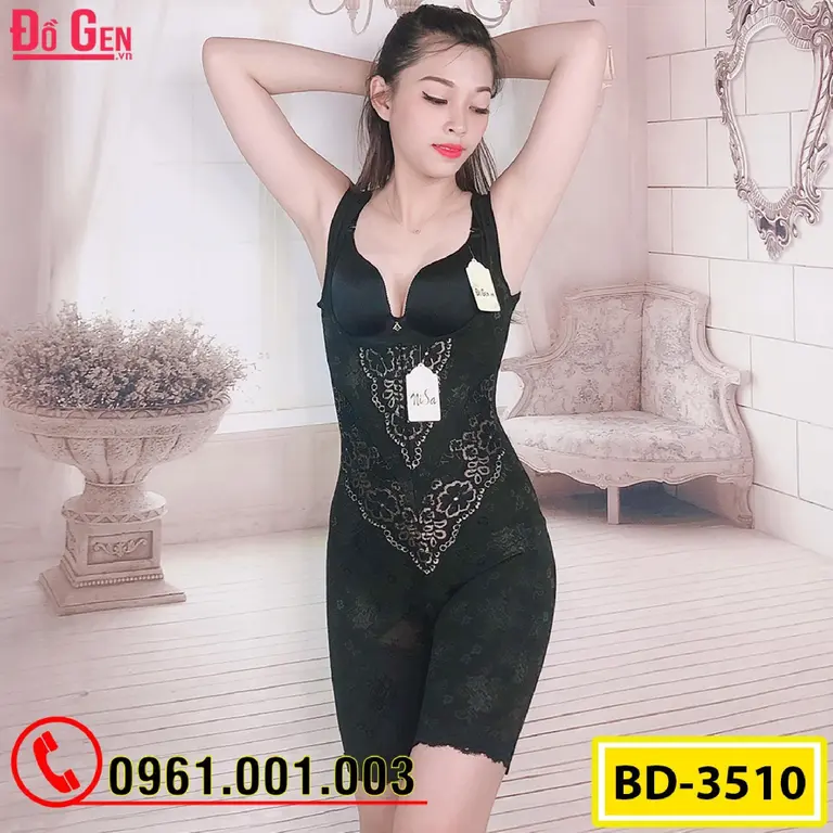 Đồ Lót Gen Định Hình - Gen Nịt Bụng Khoe Đường Cong Thon Gọn (Cod: BD-3510)
