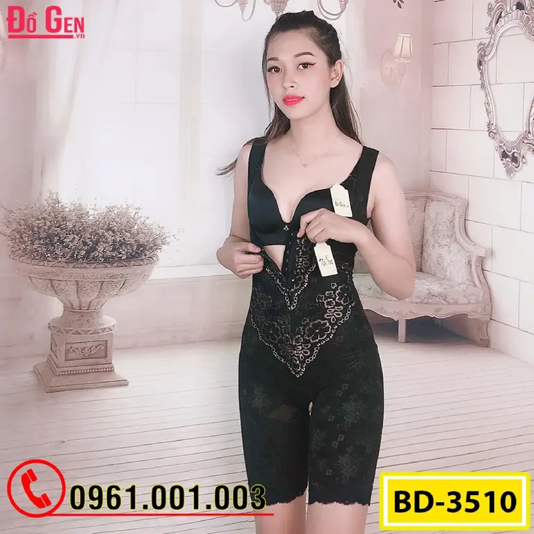 Đồ Lót Gen Định Hình - Gen Nịt Bụng Khoe Đường Cong Thon Gọn (Cod: BD-3510)
