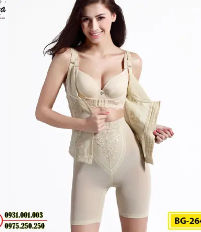 Bộ Đồ Lót Định Hình Gen Ghép Áo Và Quần Đùi Cao Cấp (Cod: BG-2646)