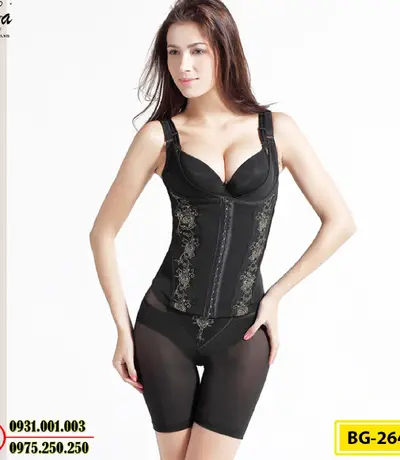 Bộ Đồ Lót Định Hình Gen Ghép Áo Và Quần Đùi Cao Cấp (Cod: BG-2646)