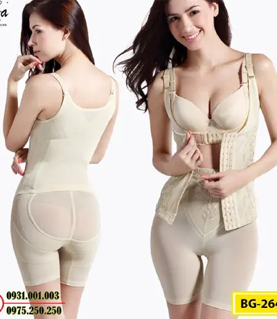 Bộ Đồ Lót Định Hình Gen Ghép Áo Và Quần Đùi Cao Cấp (Cod: BG-2646)