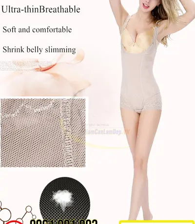 Quần Áo Lót Gen Định  Hình Liền Thân Cao Cấp Cho Nữ