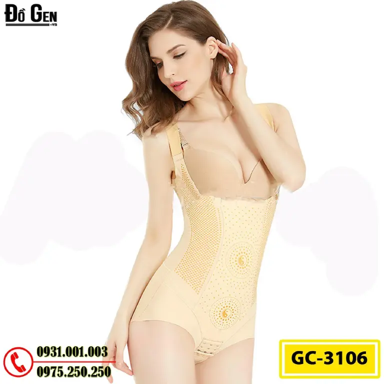 Bộ Đồ Gen Định Hình - Đồ Lót Định Hình Cao Cấp Thu Gọn Vòng Eo (Cod: GC-3106)