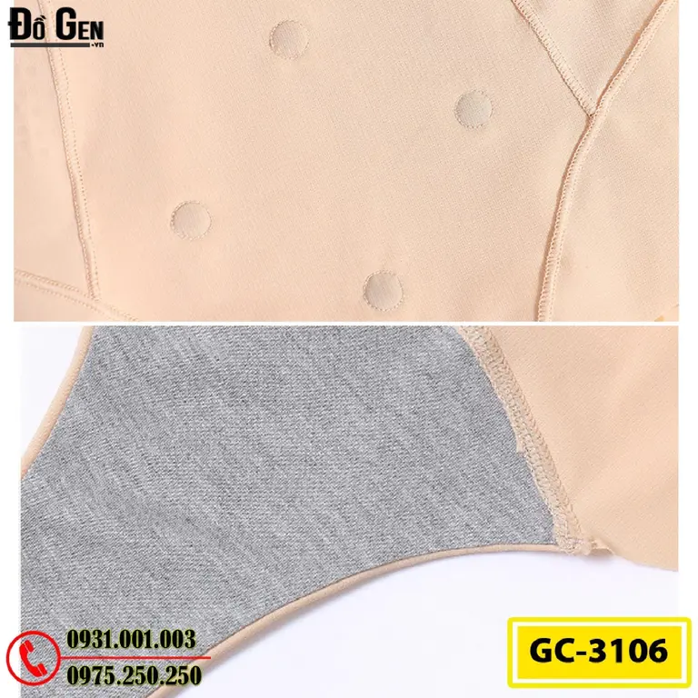 Bộ Đồ Gen Định Hình - Đồ Lót Định Hình Cao Cấp Thu Gọn Vòng Eo (Cod: GC-3106)