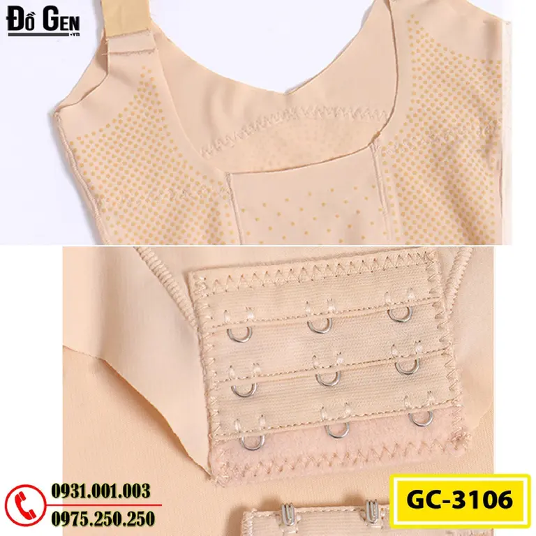 Bộ Đồ Gen Định Hình - Đồ Lót Định Hình Cao Cấp Thu Gọn Vòng Eo (Cod: GC-3106)