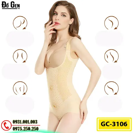 Bộ Đồ Gen Định Hình - Đồ Lót Định Hình Cao Cấp Thu Gọn Vòng Eo (Cod: GC-3106)