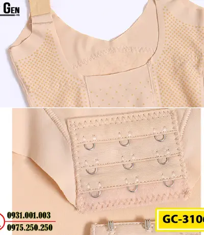 Bộ Đồ Gen Định Hình - Đồ Lót Định Hình Cao Cấp Thu Gọn Vòng Eo (Cod: GC-3106)