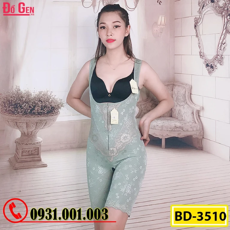 Bộ Đồ Gen Định Hình - Gen Nịt Bụng Dành Cho Người Thừa Cân Béo Phì (Cod: BD-3510)