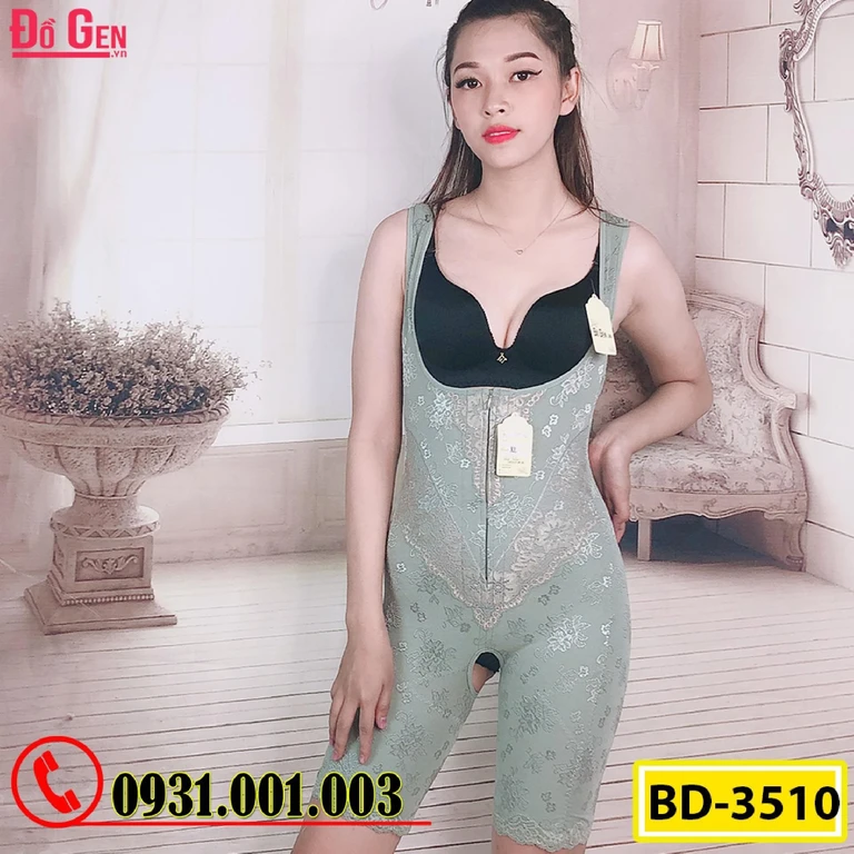 Bộ Đồ Gen Định Hình - Gen Nịt Bụng Dành Cho Người Thừa Cân Béo Phì (Cod: BD-3510)