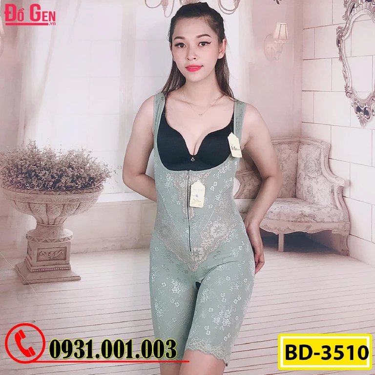 Bộ Đồ Gen Định Hình - Gen Nịt Bụng Dành Cho Người Thừa Cân Béo Phì (Cod: BD-3510)