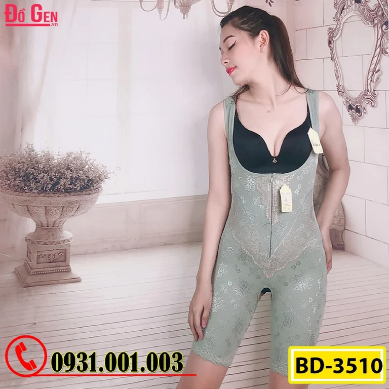 Bộ Đồ Gen Định Hình - Gen Nịt Bụng Dành Cho Người Thừa Cân Béo Phì (Cod: BD-3510)