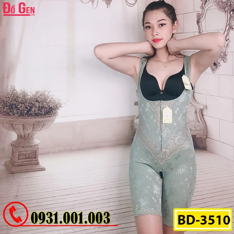 Bộ Đồ Gen Định Hình - Gen Nịt Bụng Dành Cho Người Thừa Cân Béo Phì (Cod: BD-3510)