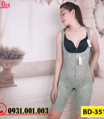 Bộ Đồ Gen Định Hình - Gen Nịt Bụng Dành Cho Người Thừa Cân Béo Phì (Cod: BD-3510)
