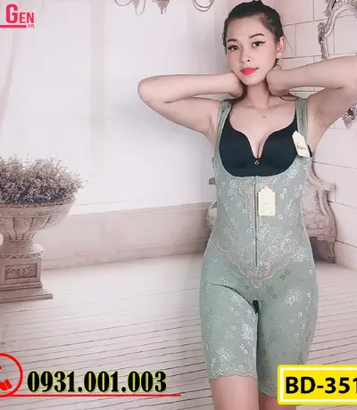 Bộ Đồ Gen Định Hình - Gen Nịt Bụng Dành Cho Người Thừa Cân Béo Phì (Cod: BD-3510)