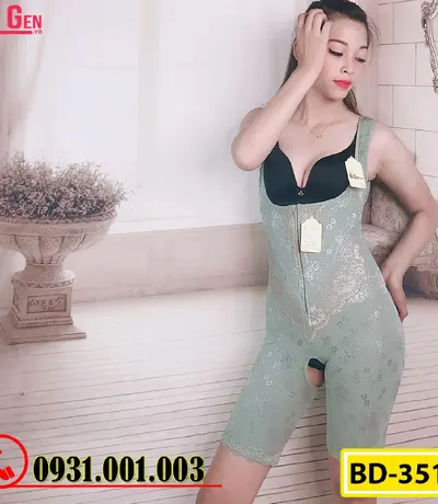 Bộ Đồ Gen Định Hình - Gen Nịt Bụng Dành Cho Người Thừa Cân Béo Phì (Cod: BD-3510)