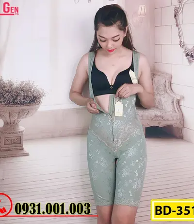 Bộ Đồ Gen Định Hình - Gen Nịt Bụng Dành Cho Người Thừa Cân Béo Phì (Cod: BD-3510)