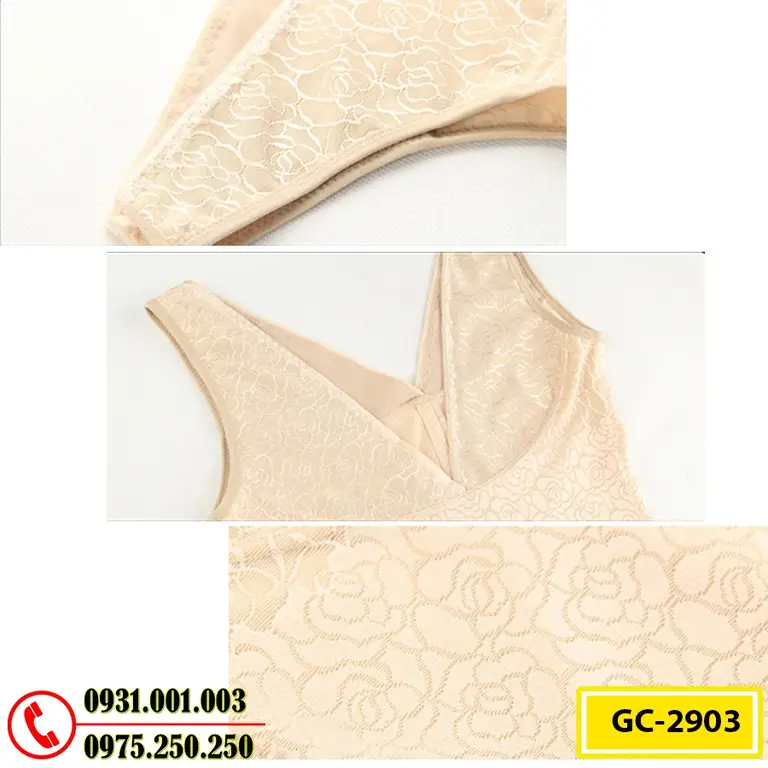 Đồ Lót Định Hình - Quần Áo Gen Định Hình Cao Cấp Liền Thân (Cod: GC-2903)