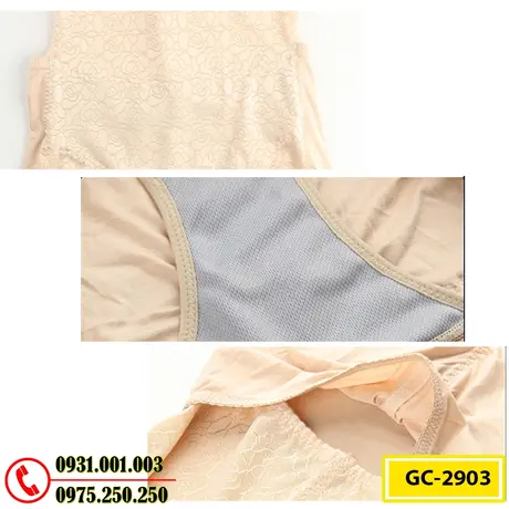 Đồ Lót Định Hình - Quần Áo Gen Định Hình Cao Cấp Liền Thân (Cod: GC-2903)