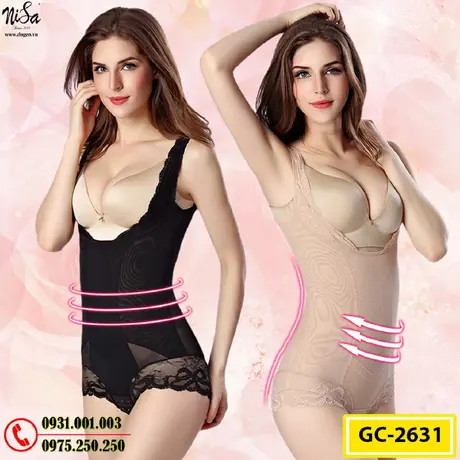 Bộ Đồ Lót Định Hình - Gen Định Hình Bikini Liền Thân Cao Cấp (Cod: GC-2631)
