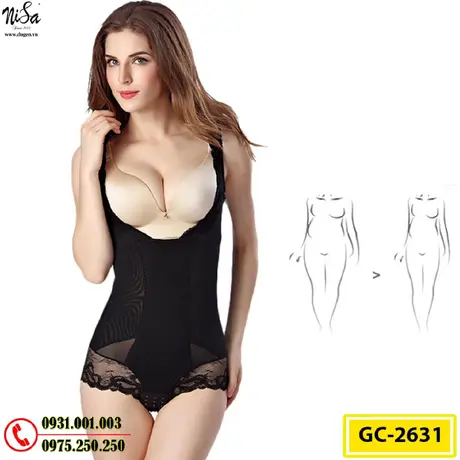 Bộ Đồ Lót Định Hình - Gen Định Hình Bikini Liền Thân Cao Cấp (Cod: GC-2631)