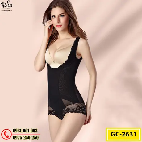 Bộ Đồ Lót Định Hình - Gen Định Hình Bikini Liền Thân Cao Cấp (Cod: GC-2631)