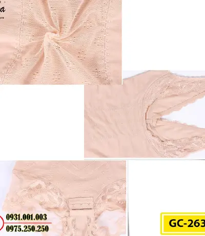Bộ Đồ Lót Định Hình - Gen Định Hình Bikini Liền Thân Cao Cấp (Cod: GC-2631)