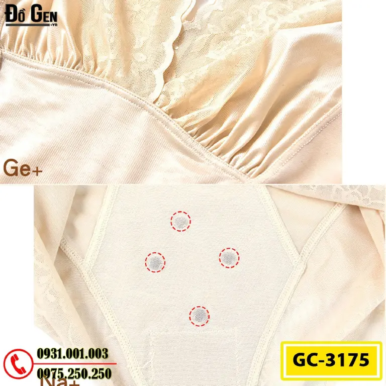 Quần Áo Lót Định Hình - Đồ Lót Gen Định Hình Cải Thiện Vóc Dáng (Cod: GC-3175)