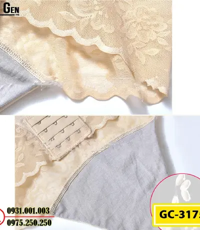Quần Áo Lót Định Hình - Đồ Lót Gen Định Hình Cải Thiện Vóc Dáng (Cod: GC-3175)