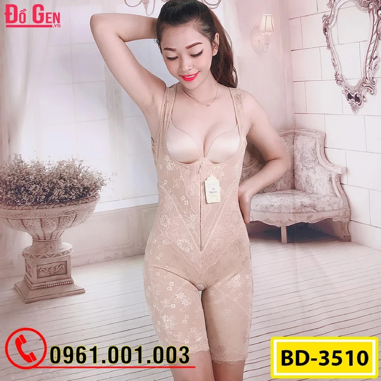 Đồ Lót Gen Định Hình Liền Thân Cao Cấp Thu Nhỏ Eo (Cod: BD-3510)