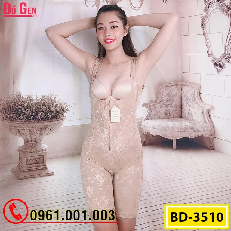 Đồ Lót Gen Định Hình Liền Thân Cao Cấp Thu Nhỏ Eo (Cod: BD-3510)