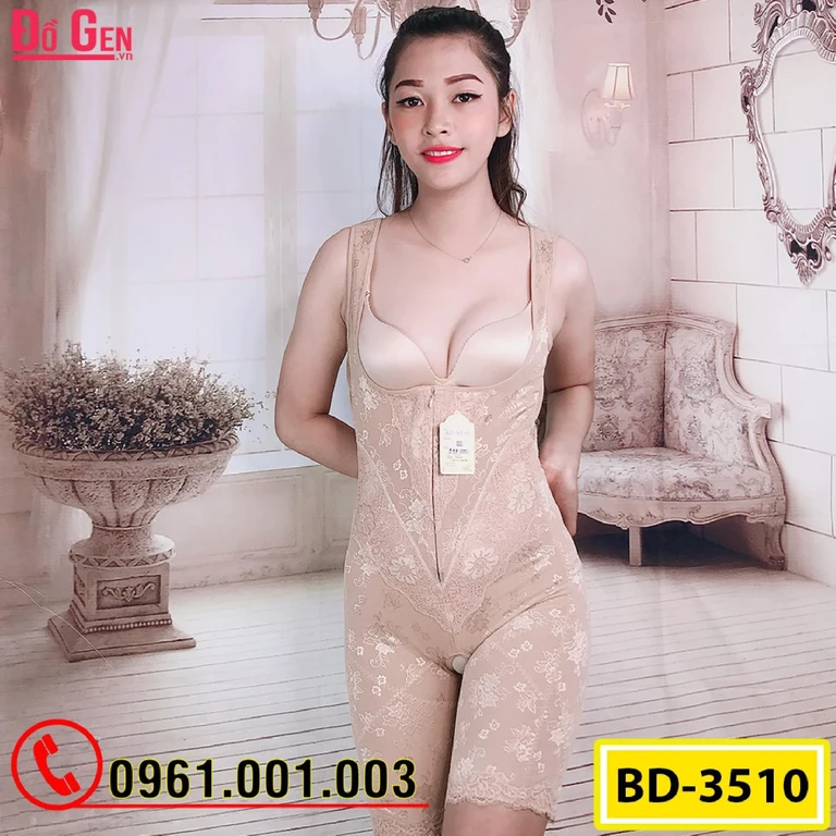 Đồ Lót Gen Định Hình Liền Thân Cao Cấp Thu Nhỏ Eo (Cod: BD-3510)
