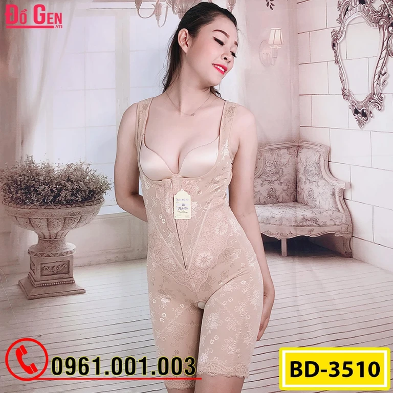 Đồ Lót Gen Định Hình Liền Thân Cao Cấp Thu Nhỏ Eo (Cod: BD-3510)