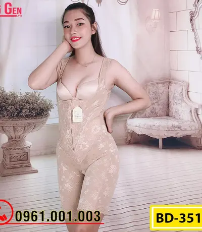 Đồ Lót Gen Định Hình Liền Thân Cao Cấp Thu Nhỏ Eo (Cod: BD-3510)