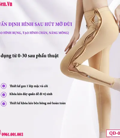 QĐ-009 Quần Gen Y Tế Sau Hút Mỡ Giai Đoạn 1 - Chuẩn Y Khoa DoGen