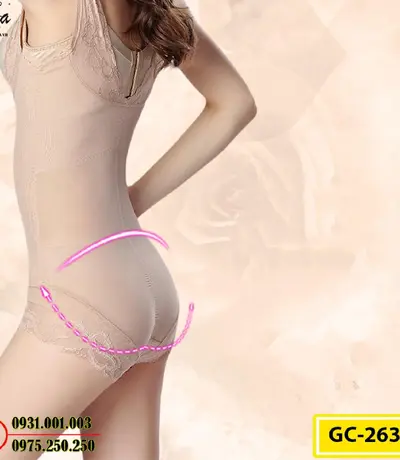 Bộ Đồ Lót Định Hình Liền Thân Hỗ Trợ Thu Gọn Vòng 2 Nâng Vòng 3 (Cod: GC-2631)