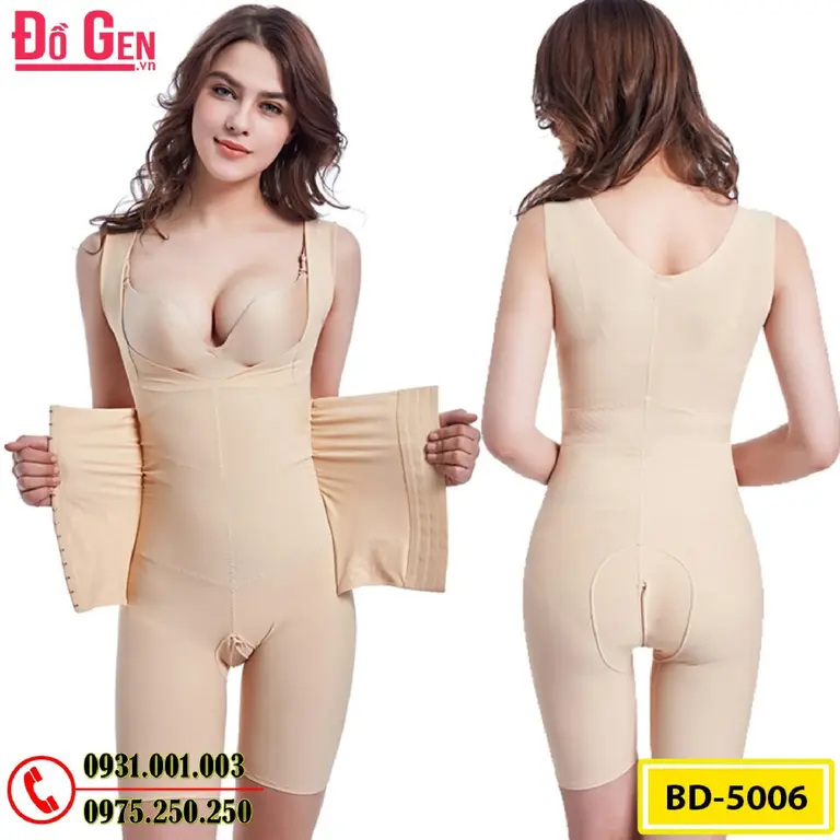 Bộ Đồ Lót Định Hình - Đồ Gen Định Hình Cao Cấp Giảm Bụng Thon Eo (COD: BD-5006)