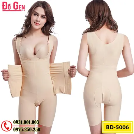Bộ Đồ Lót Định Hình - Đồ Gen Định Hình Cao Cấp Giảm Bụng Thon Eo (COD: BD-5006)