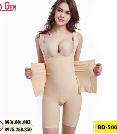 Bộ Đồ Lót Định Hình - Đồ Gen Định Hình Cao Cấp Giảm Bụng Thon Eo (COD: BD-5006)