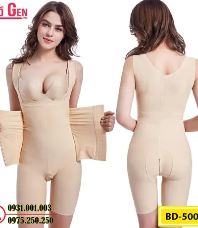 Bộ Đồ Lót Định Hình - Đồ Gen Định Hình Cao Cấp Giảm Bụng Thon Eo (COD: BD-5006)