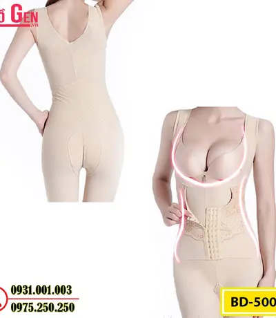 Bộ Đồ Lót Định Hình - Đồ Gen Định Hình Cao Cấp Giảm Bụng Thon Eo (COD: BD-5006)