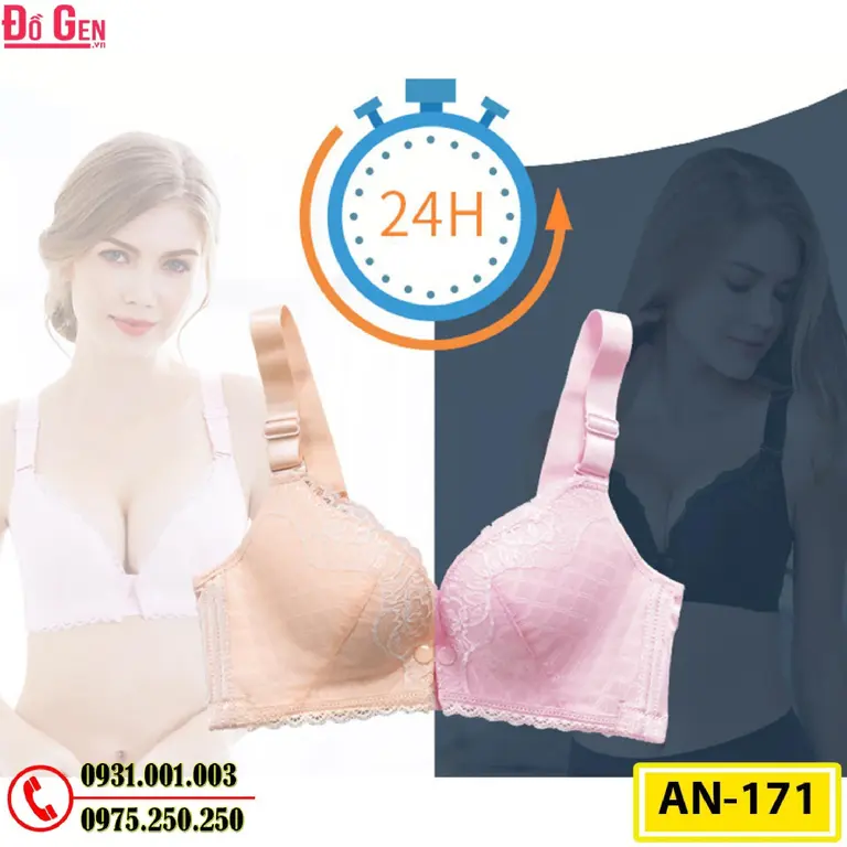 Áo Lót Ngực Không Gọng Cho Bé Bú Sữa AN-171