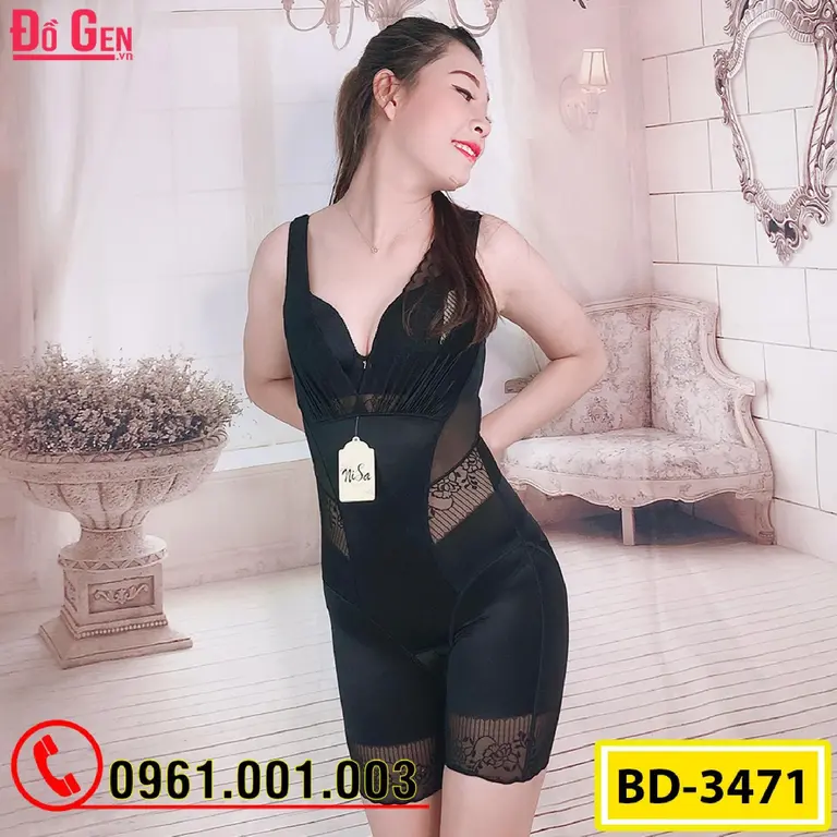 Bộ Đồ Gen Định Hình - Gen Nịt Bụng Dành Cho Người Thừa Cân Béo Phì (Cod: BD-3471)