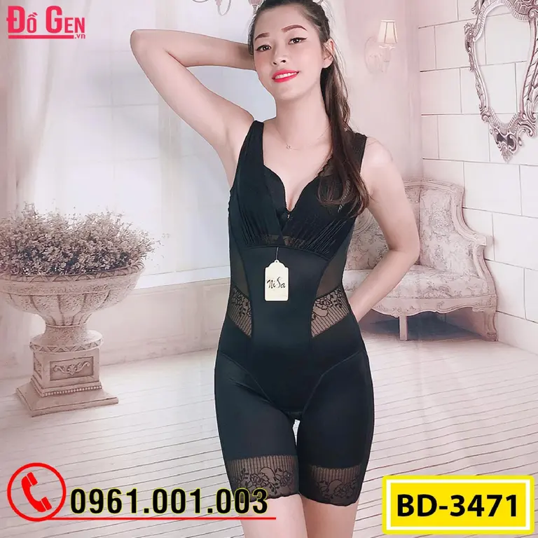 Bộ Đồ Gen Định Hình - Gen Nịt Bụng Dành Cho Người Thừa Cân Béo Phì (Cod: BD-3471)